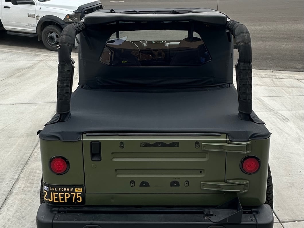 RedRock Bikini Top; Black Diamond (97-06 Jeep Wrangler TJ, Excluding Unlimited)