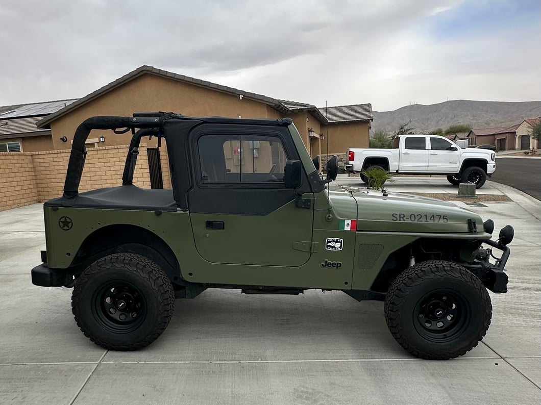 RedRock Bikini Top; Black Diamond (97-06 Jeep Wrangler TJ, Excluding Unlimited)