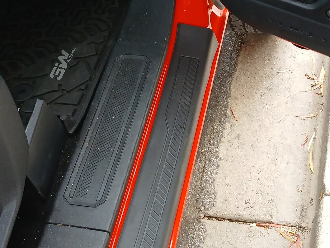 RedRock Door Entry Guards; Front (21-25 Bronco 4-Door)