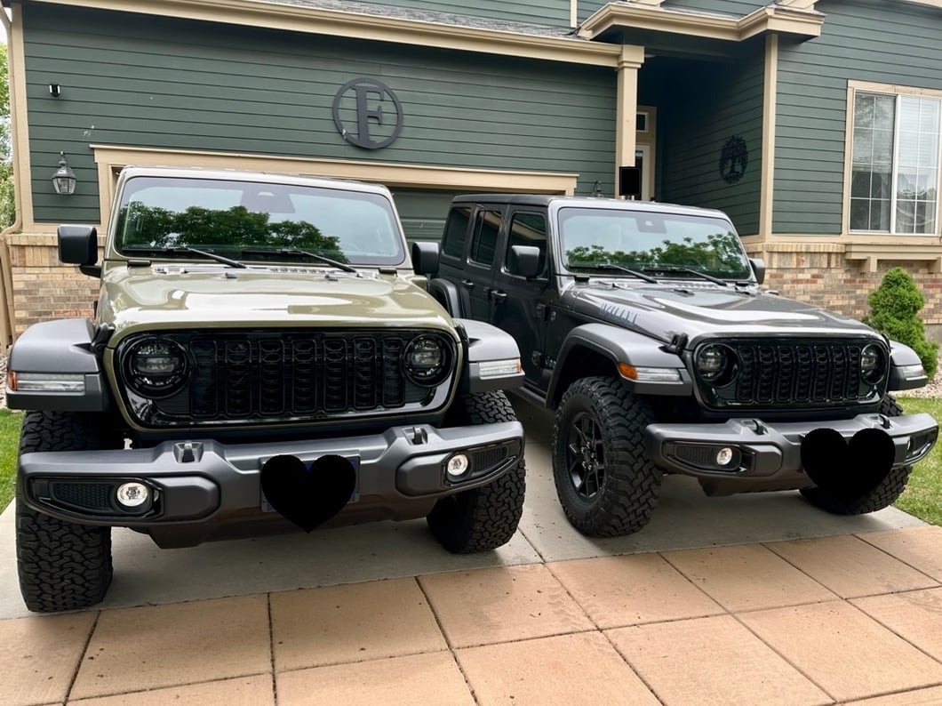 RedRock Headlight Covers (18-25 Jeep Wrangler JL)