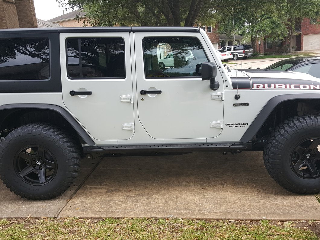 RedRock Flat Fender Flares with Fender Liner Kit (07-18 Jeep Wrangler JK)