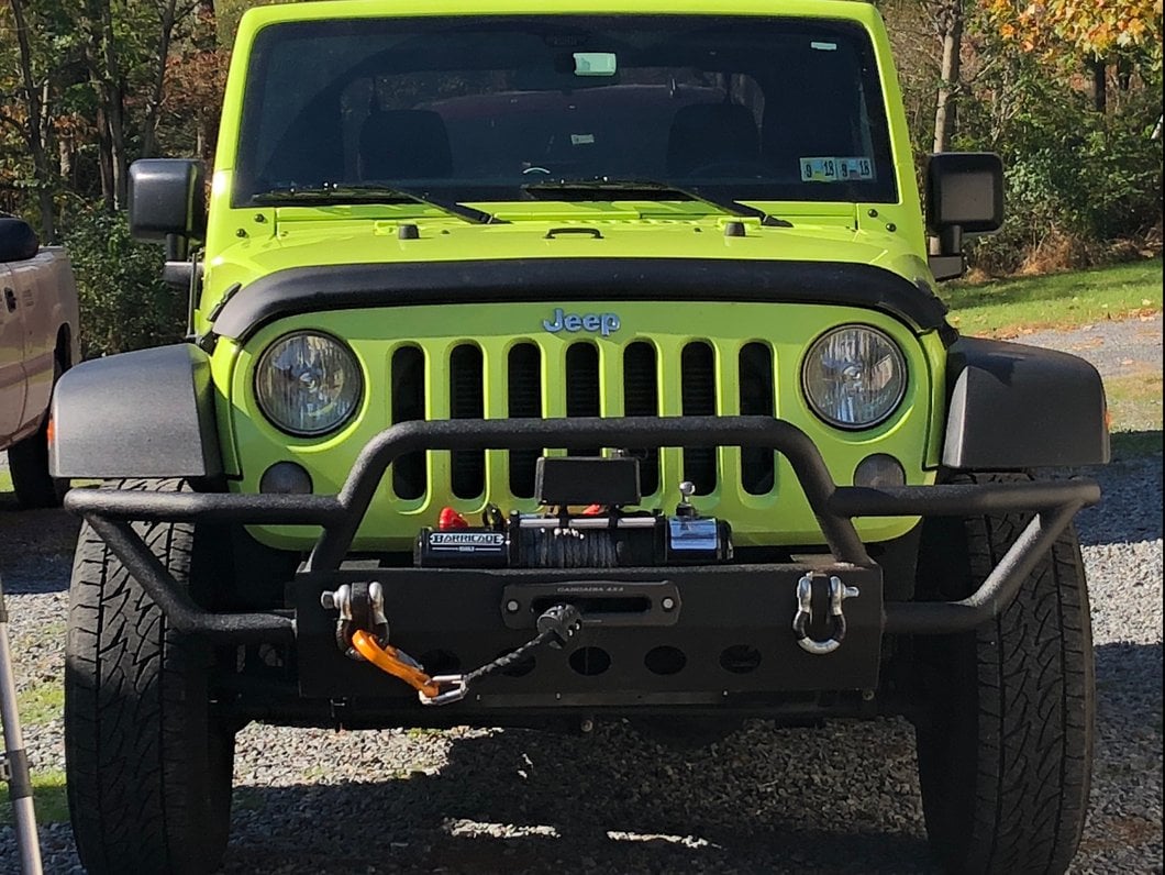 RedRock Rock Crawler Front Bumper (07-18 Jeep Wrangler JK)