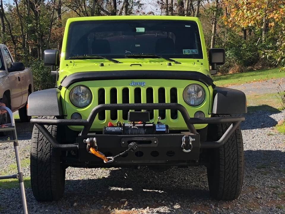 RedRock Rock Crawler Front Bumper (07-18 Jeep Wrangler JK)