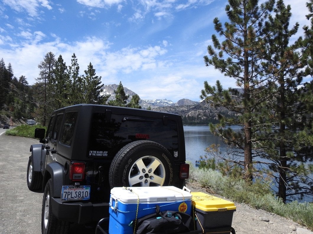 RedRock Hitch Mounted Cargo Rack; 7-Inch XL (Universal; Some Adaptation May Be Required)