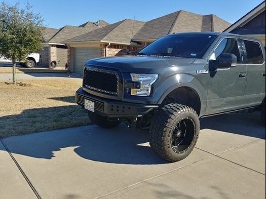 RedRock Tubular Off-Road Front Bumper (15-17 F-150, Excluding Raptor)