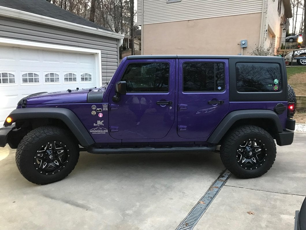 RedRock Body Armor Cowl Guards; Black (07-18 Jeep Wrangler JK)