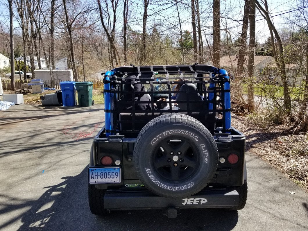 RedRock Complete Netting Kit (92-06 Jeep Wrangler YJ & TJ)