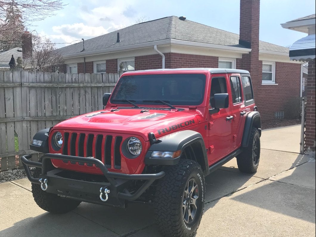 RedRock Rock Crawler Front Bumper (18-25 Jeep Wrangler JL)