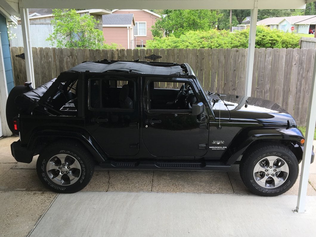 RedRock FullShade Mesh Top (07-18 Jeep Wrangler JK 4-Door)