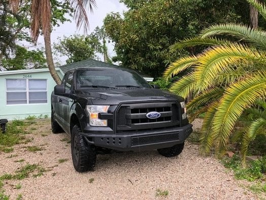 RedRock Tubular Off-Road Front Bumper (15-17 F-150, Excluding Raptor)