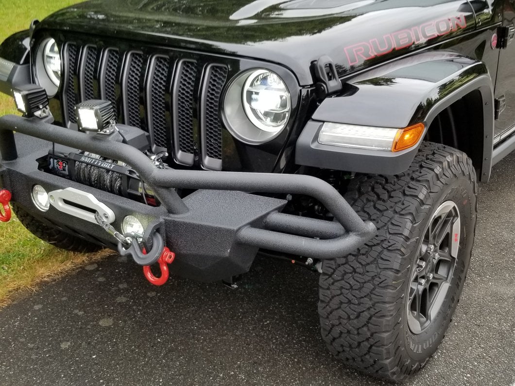 RedRock Crawler-Max Full Width Winch Front Bumper (18-25 Jeep Wrangler JL)