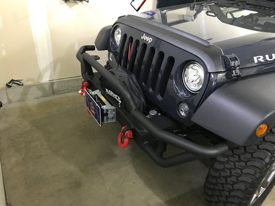 RedRock Rock Crawler Front Bumper (07-18 Jeep Wrangler JK)