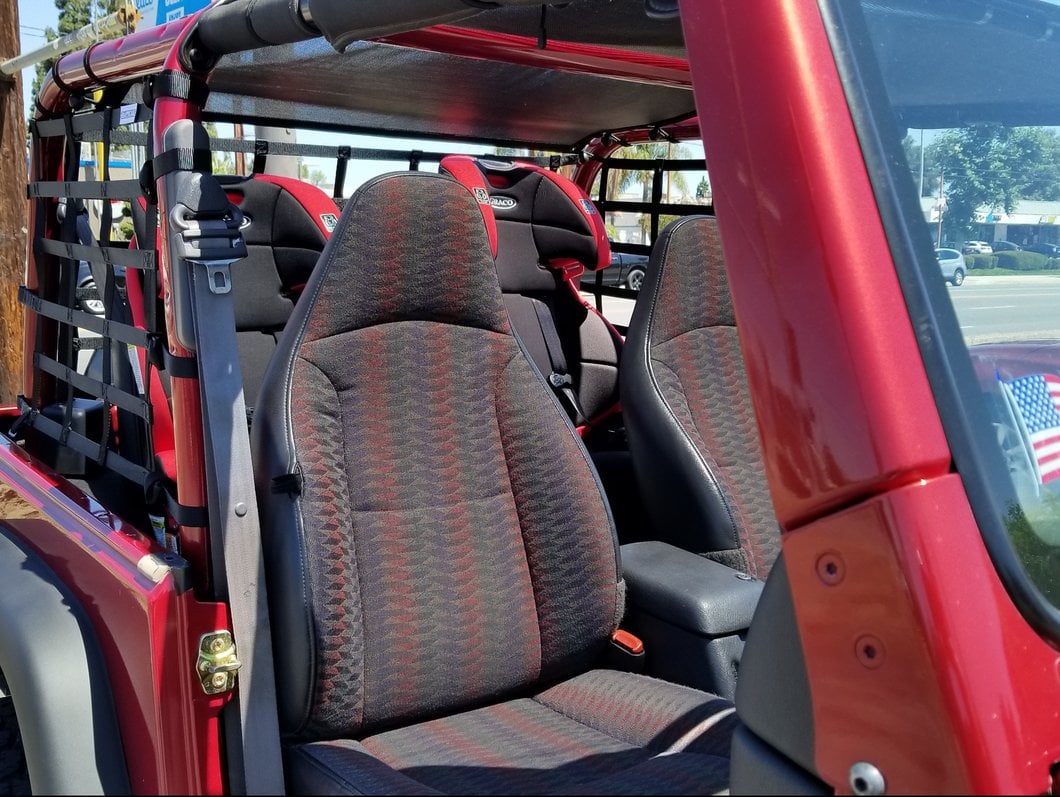 RedRock FullShade Mesh Top (97-06 Jeep Wrangler TJ)