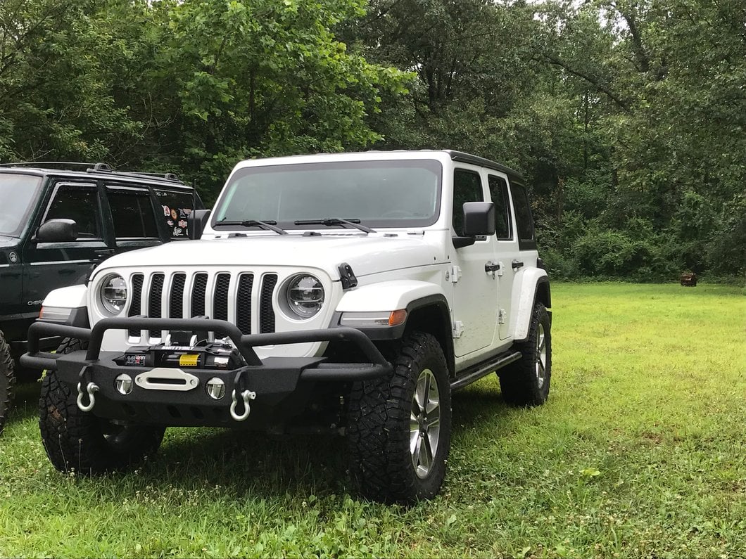 RedRock Crawler-Max Full Width Winch Front Bumper (18-25 Jeep Wrangler JL)