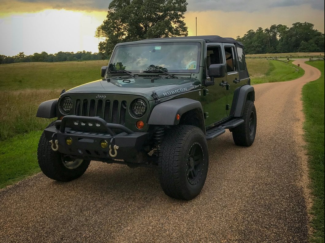 RedRock Crawler Stubby Winch Front Bumper (07-18 Jeep Wrangler JK)