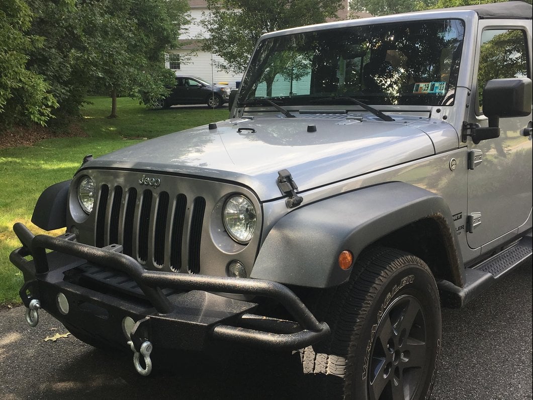 RedRock Crawler-Max Full Width Winch Front Bumper (07-18 Jeep Wrangler JK)