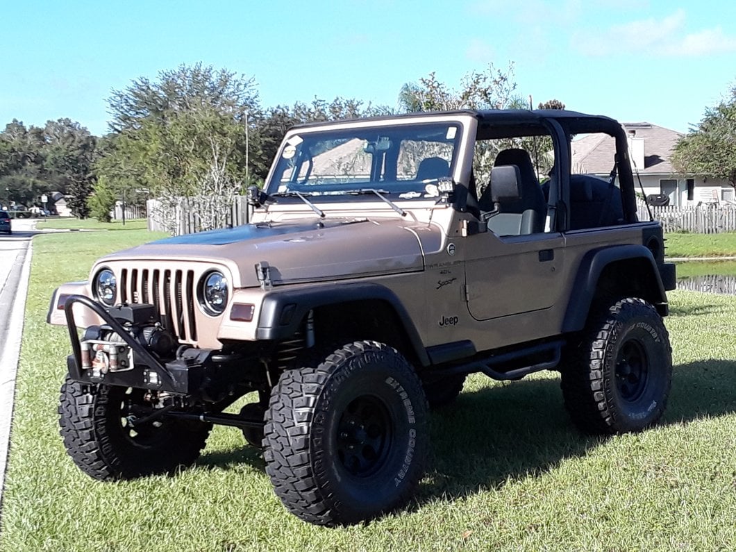 RedRock 6-Piece Replacement Style Fender Flares (97-06 Jeep Wrangler TJ)