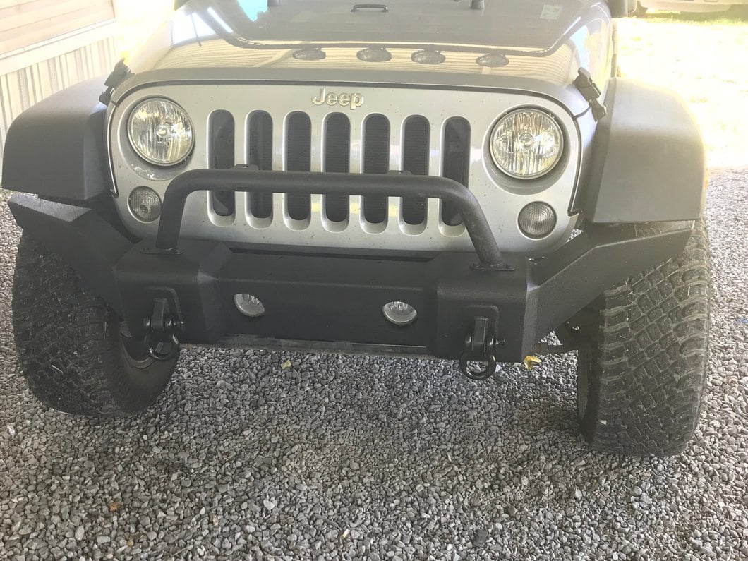 RedRock Avenger Full Width Front Bumper (07-18 Jeep Wrangler JK)