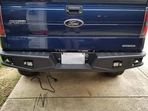 RedRock Tubular Off-Road Rear Bumper (06-14 F-150)