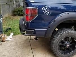 RedRock Tubular Off-Road Rear Bumper (06-14 F-150)
