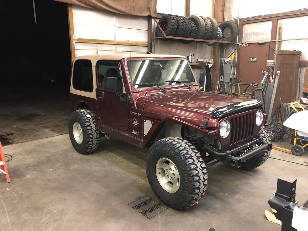 RedRock 1.50-Inch Wheel Spacers (87-06 Jeep Wrangler YJ & TJ)