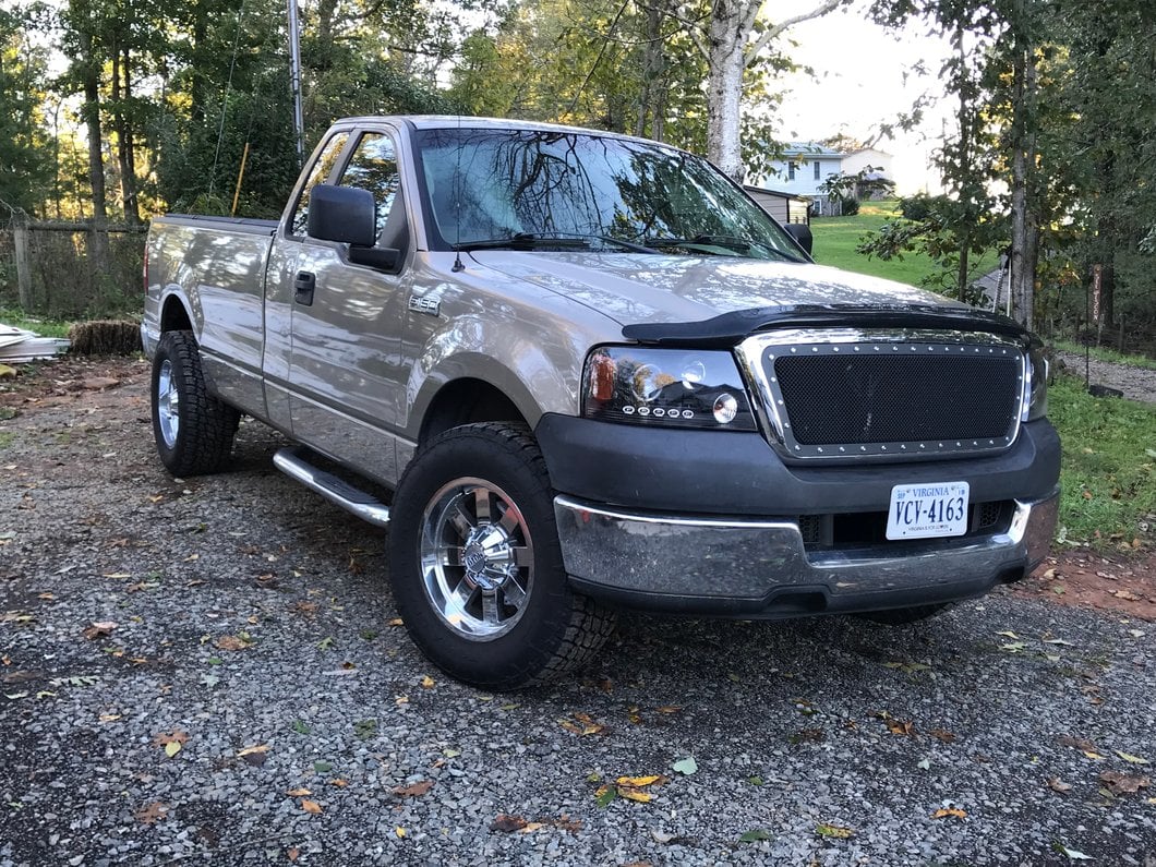 RedRock Fixed Black Antenna; 8-Inch (97-08 F-150)