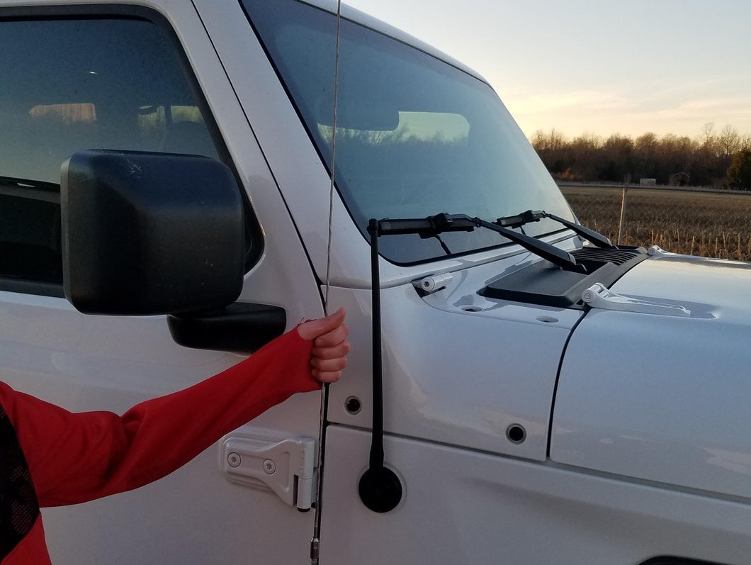 RedRock Trail Antenna; 13-Inch (18-23 Jeep Wrangler JL)