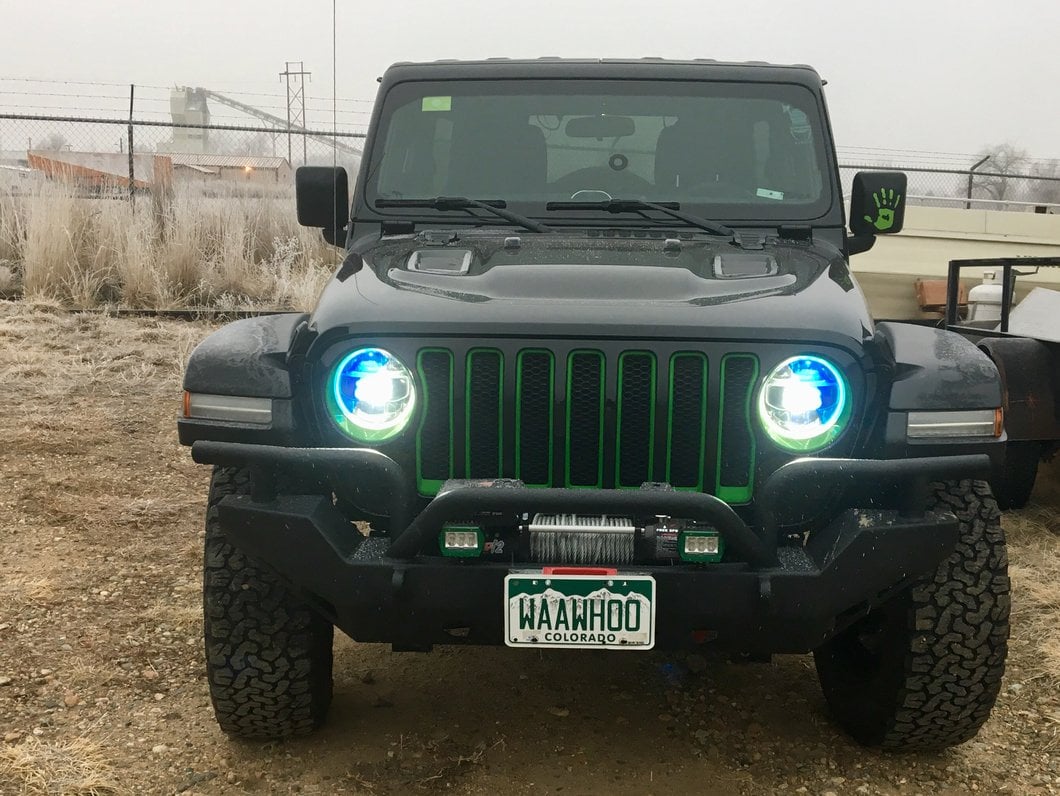 RedRock Rock Crawler Full Width Winch Front Bumper (18-25 Jeep Wrangler JL)
