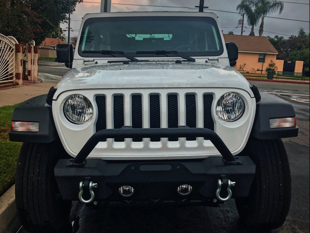 RedRock Attack Stubby Winch Front Bumper (18-25 Jeep Wrangler JL)