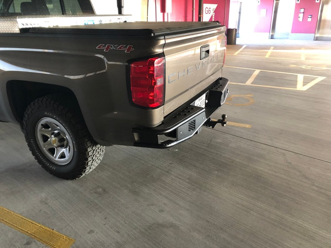 RedRock Tubular Off-Road Rear Bumper (07-18 Silverado 1500)