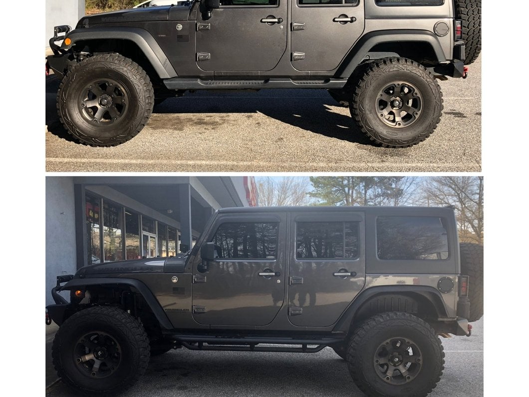 RedRock Flat Fender Flares with Fender Liner Kit (07-18 Jeep Wrangler JK)