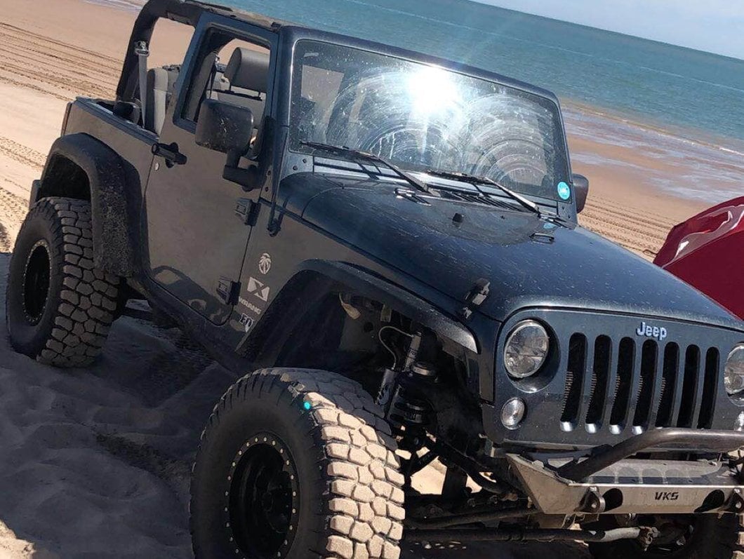 RedRock Trail Antenna; 13-Inch (07-18 Jeep Wrangler JK)