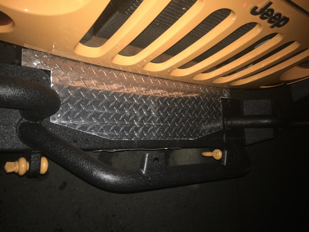 RedRock Rock Crawler Full Width Winch Front Bumper (07-18 Jeep Wrangler JK)