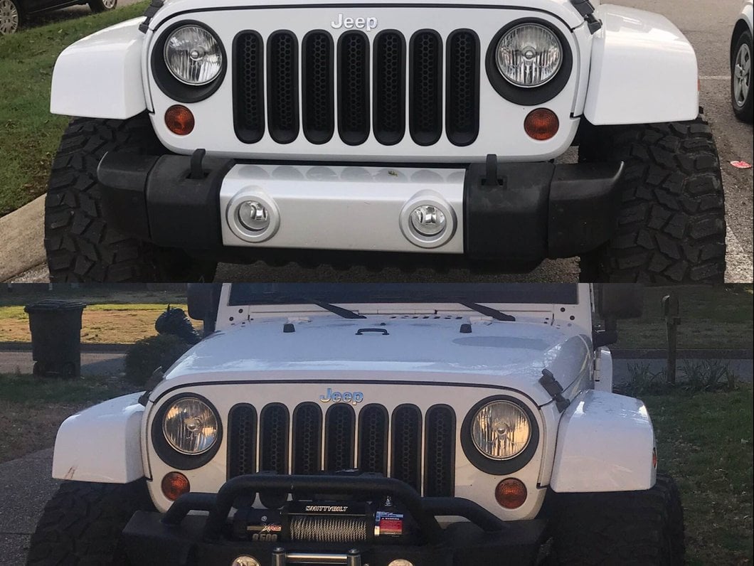 RedRock Crawler Stubby Winch Front Bumper (07-18 Jeep Wrangler JK)