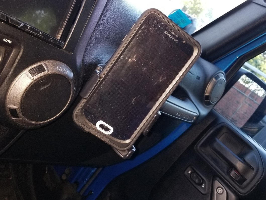 RedRock Grab Handle Cup/Phone Holder (11-18 Jeep Wrangler JK)