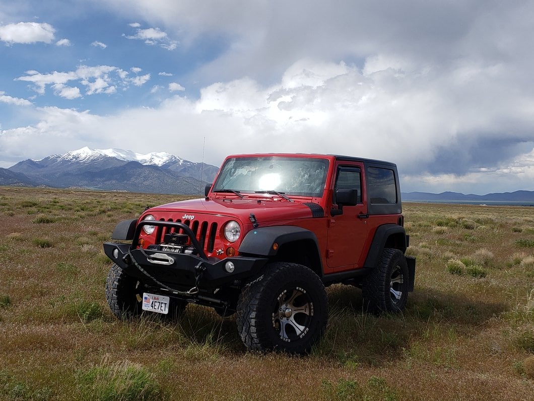 RedRock Cowl Body Armor; Textured Black (07-18 Jeep Wrangler JK)