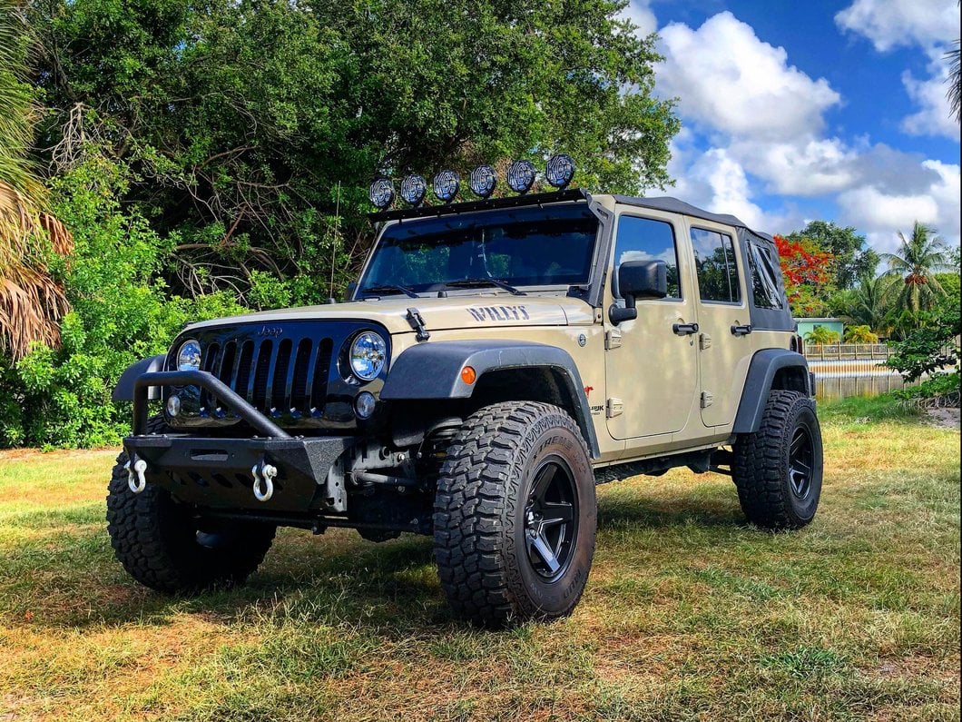 RedRock Stubby Front Bumper (07-18 Jeep Wrangler JK)