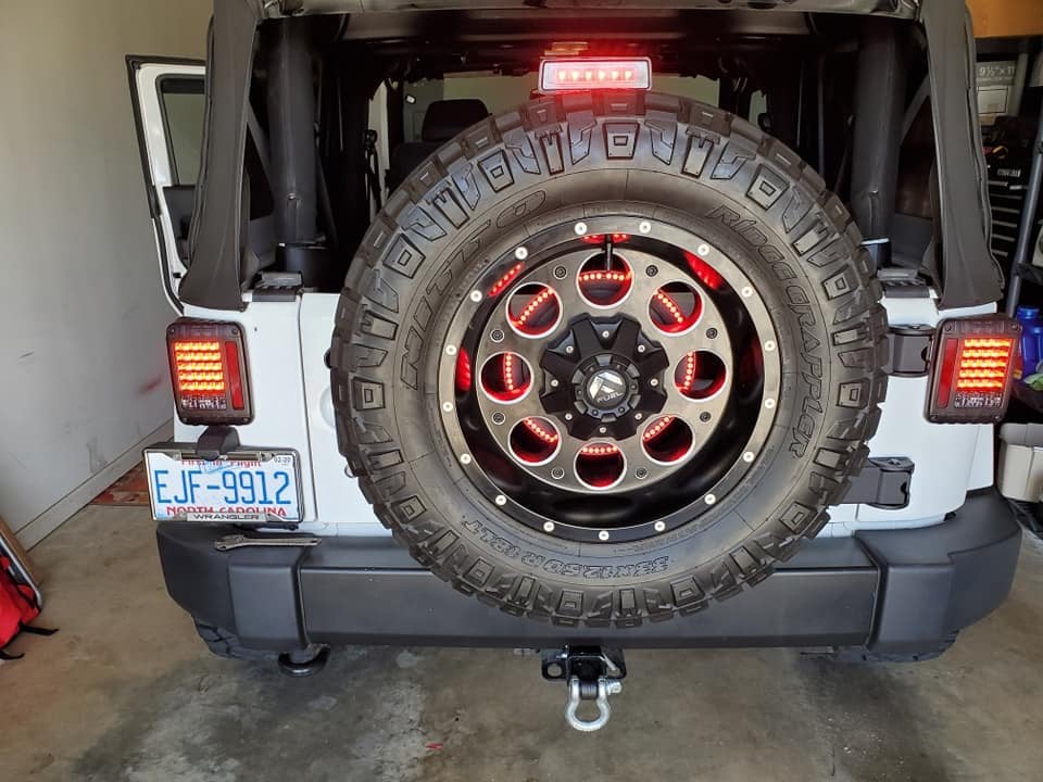RedRock LED Third Brake Light (07-18 Jeep Wrangler JK)