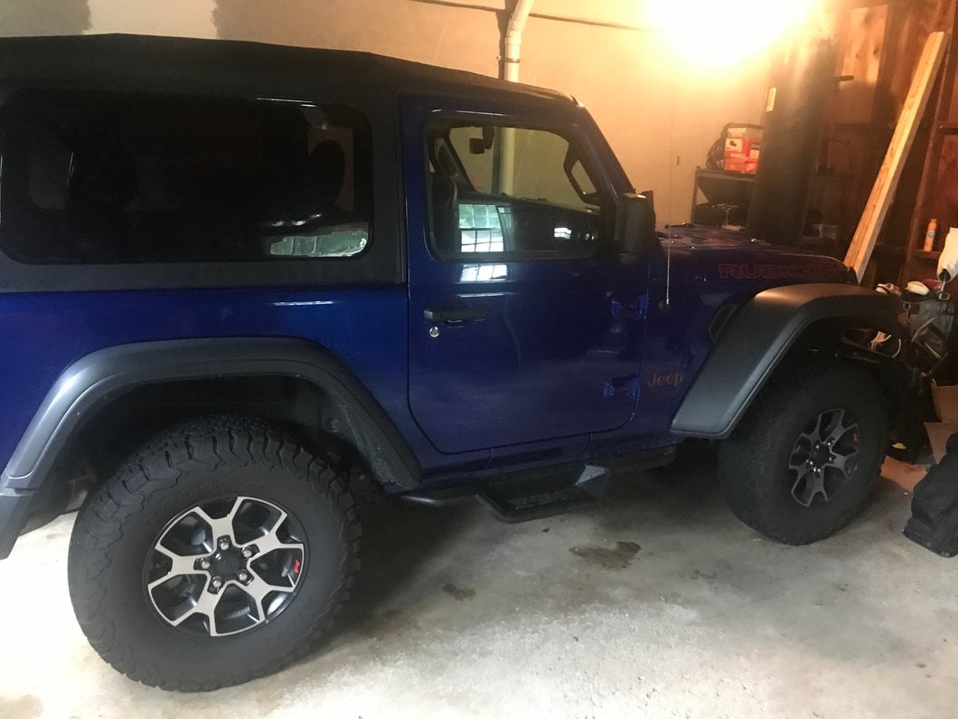 RedRock HD Drop Side Step Bars (18-25 Jeep Wrangler JL 2-Door)