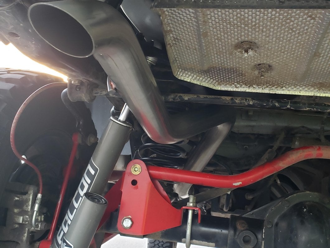 RedRock High Clearance Cat-Back Exhaust (07-18 Jeep Wrangler JK)