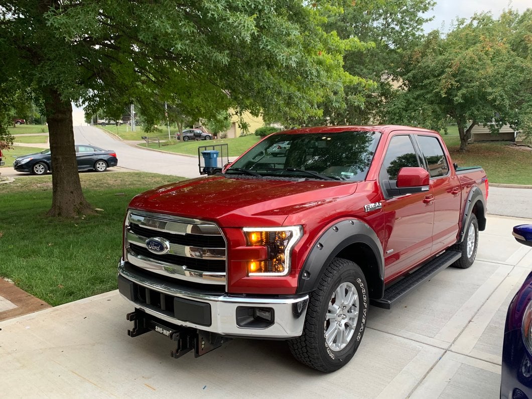 RedRock Pocket Style Fender Flares (15-17 F-150, Excluding Raptor)
