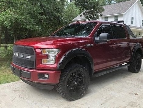 RedRock Pocket Style Fender Flares (15-17 F-150, Excluding Raptor)