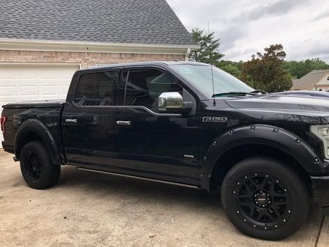 RedRock Pocket Style Fender Flares (15-17 F-150, Excluding Raptor)