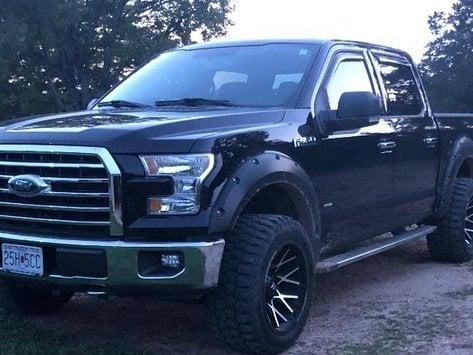 RedRock Pocket Style Fender Flares (15-17 F-150, Excluding Raptor)