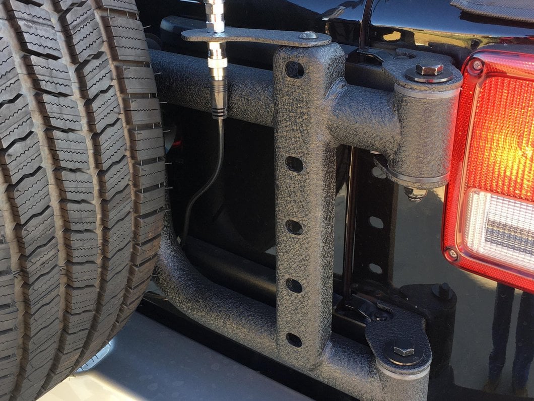 RedRock HD Tire Carrier for OEM Tail Gate (07-18 Jeep Wrangler JK)