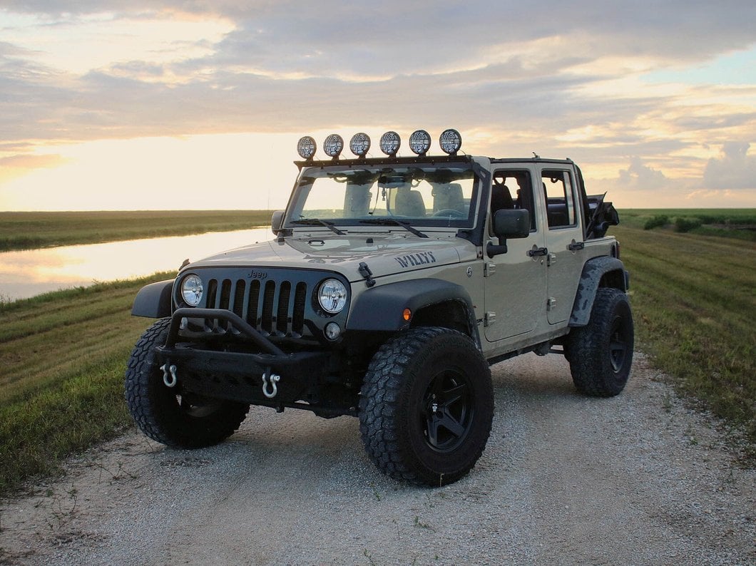 RedRock Stubby Front Bumper (07-18 Jeep Wrangler JK)
