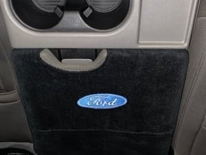 RedRock Center Console Cover with Ford Oval Logo (11-25 F-150 w/ Front Bench Seat)