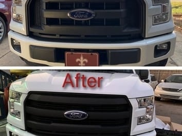 RedRock Upper Replacement Grille; Matte Black (15-17 F-150, Excluding Raptor)