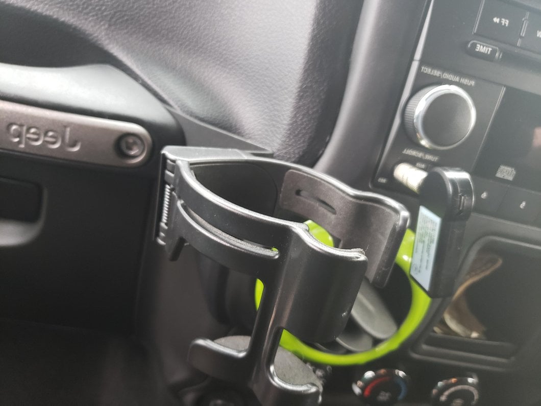 RedRock Grab Handle Cup/Phone Holder (11-18 Jeep Wrangler JK)
