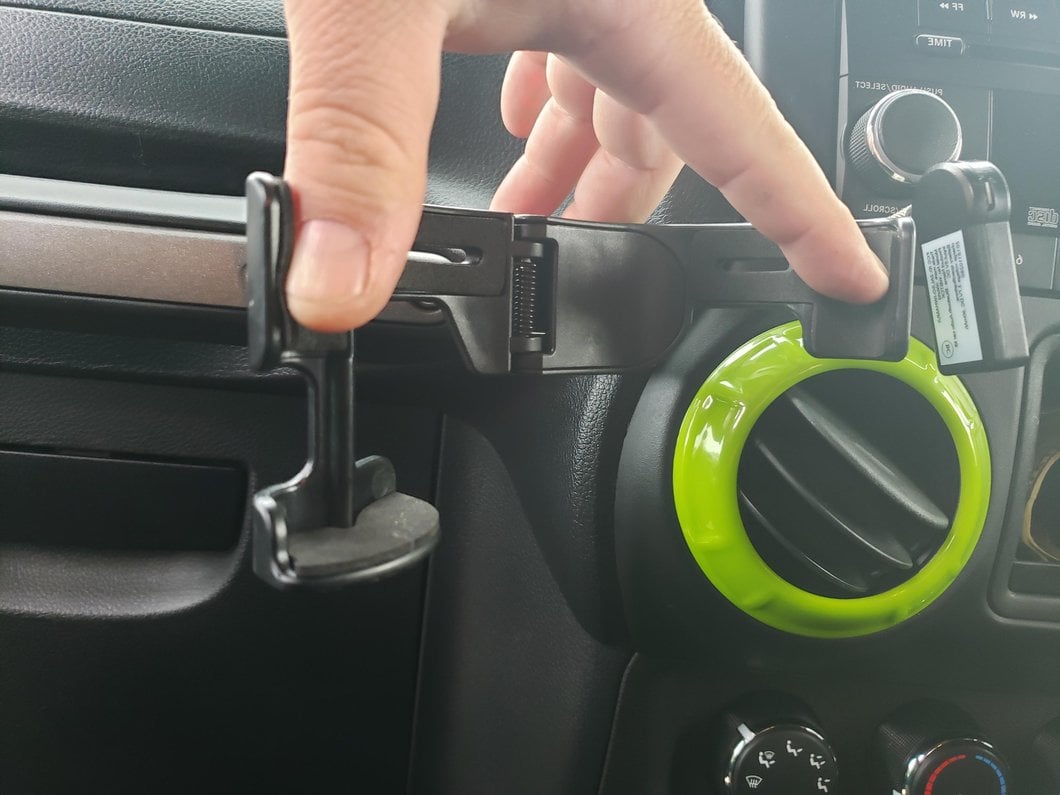 RedRock Grab Handle Cup/Phone Holder (11-18 Jeep Wrangler JK)